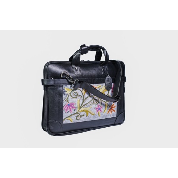 Heritage Embroidered Briefcase