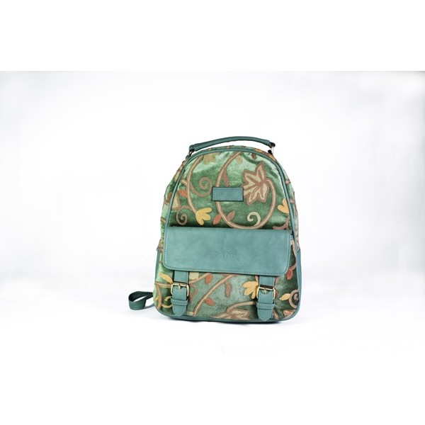 Eco-Chic Floral Backpack