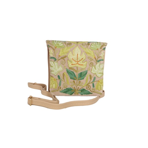 Floral  Embroidery Elegance Crossbody Bags 