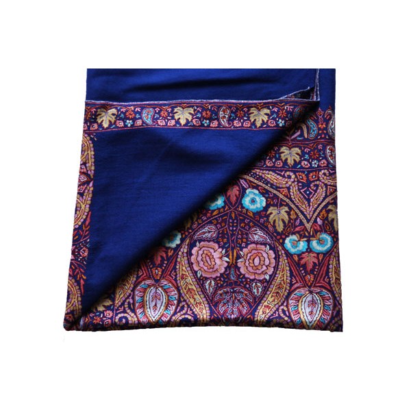  Kashmiri  vibrant hues red, gold, and turquoise  Midnight Paisley Reverie